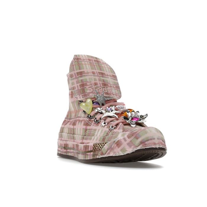 Collina Strada x Converse Chuck 70 High Mellow Rose - мужская сетка размеров Collina Strada x Converse Chuck 70 High Mellow Rose - мужская сетка размеров