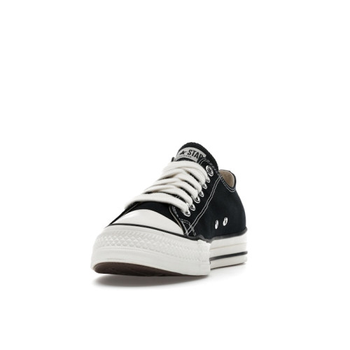 Converse Chuck Taylor All Star Throwback Low Black Vintage White - мужская сетка размеров