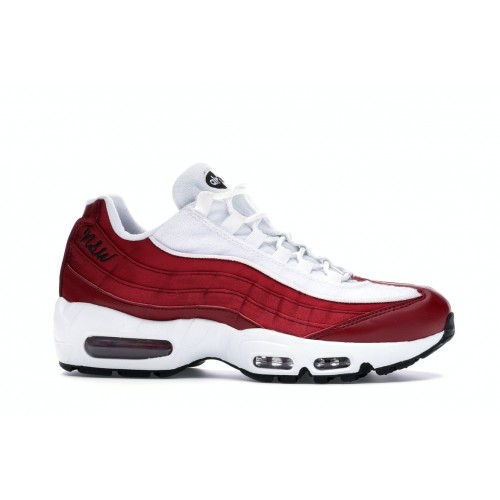 Кроссы Nike Air Max 95 LX Red Crush (W) - женская сетка размеров