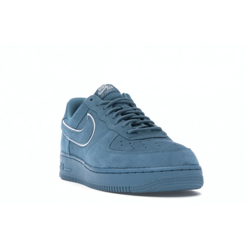 Кроссы Nike Air Force 1 Low 07 LV8 Suede Noise Aqua - мужская сетка размеров