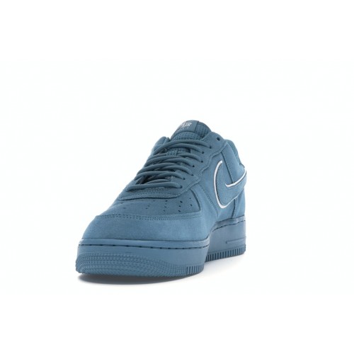 Кроссы Nike Air Force 1 Low 07 LV8 Suede Noise Aqua - мужская сетка размеров