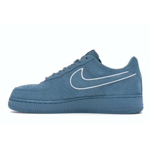 Кроссы Nike Air Force 1 Low 07 LV8 Suede Noise Aqua - мужская сетка размеров