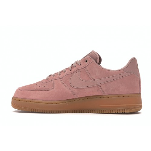 Кроссы Nike Air Force 1 Low Particle Pink Gum - мужская сетка размеров