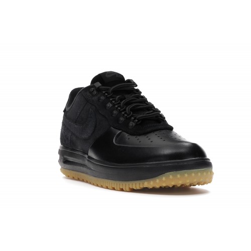 Кроссы Nike Lunar Force 1 Duckboot Low Black Gum - мужская сетка размеров