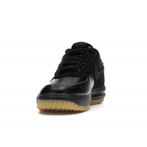 Кроссы Nike Lunar Force 1 Duckboot Low Black Gum - мужская сетка размеров