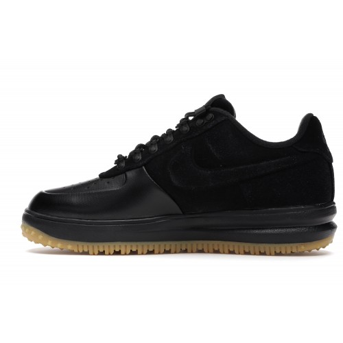 Кроссы Nike Lunar Force 1 Duckboot Low Black Gum - мужская сетка размеров