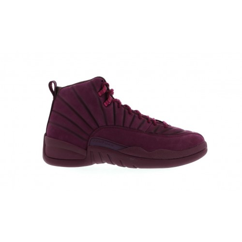 Кроссы Jordan 12 Retro PSNY Bordeaux - мужская сетка размеров