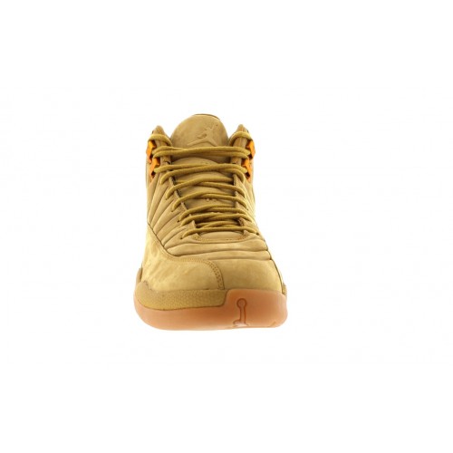 Кроссы Jordan 12 Retro PSNY Wheat - мужская сетка размеров