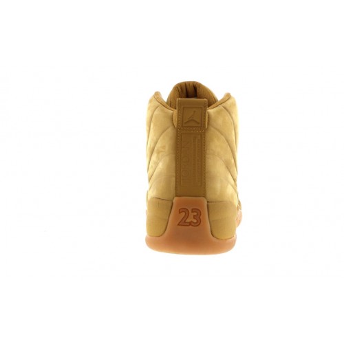 Кроссы Jordan 12 Retro PSNY Wheat - мужская сетка размеров