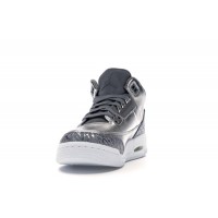 Подростковые Jordan 3 Retro Premium Heiress Metallic Silver (GS)
