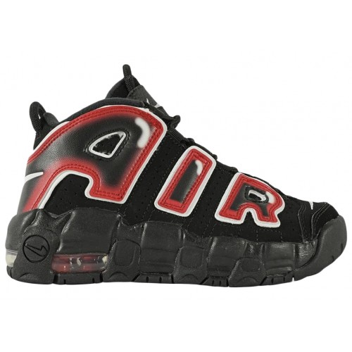 Кроссы Nike Air More Uptempo 96 Spray Paint (PS) - детская сетка размеров