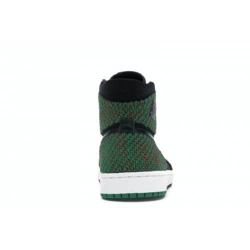 Air Jordan 1 Retro High Flyknit Black History Month - мужская сетка размеров