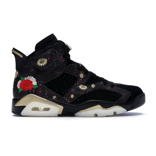 Кроссы Jordan 6 Retro Chinese New Year (2018) - мужская сетка размеров