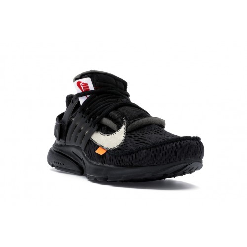 Кроссы Nike Air Presto Off-White Black (2018) - мужская сетка размеров