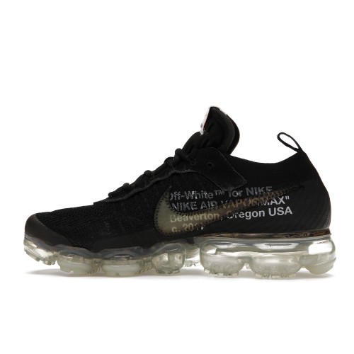 Кроссы Nike Air VaporMax Off-White Black (2018) - мужская сетка размеров