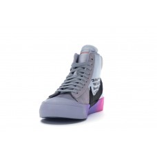 Кроссовки Nike Blazer Mid Off-White Wolf Grey Serena Queen