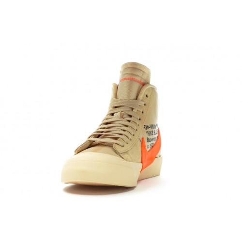 Кроссы Nike Blazer Mid Off-White All Hallows Eve - мужская сетка размеров