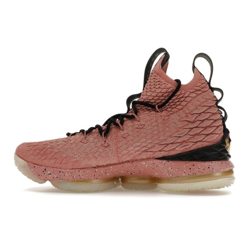 Кроссы Nike LeBron 15 Rust Pink - мужская сетка размеров