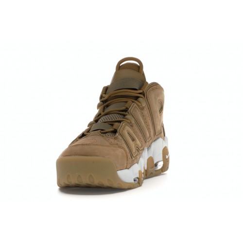 Кроссы Nike Air More Uptempo Flax - мужская сетка размеров