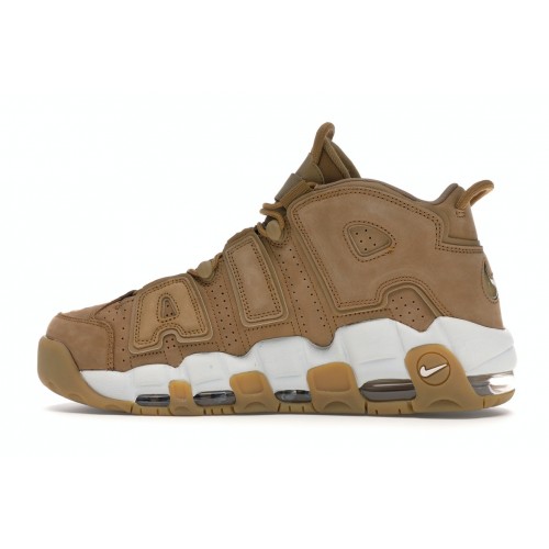 Кроссы Nike Air More Uptempo Flax - мужская сетка размеров