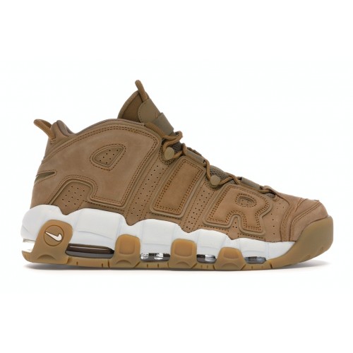 Кроссы Nike Air More Uptempo Flax - мужская сетка размеров