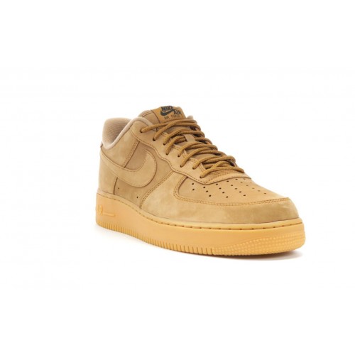 Кроссы Nike Air Force 1 Low Flax (2017) - мужская сетка размеров