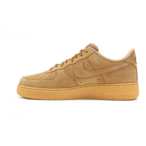Кроссы Nike Air Force 1 Low Flax (2017) - мужская сетка размеров