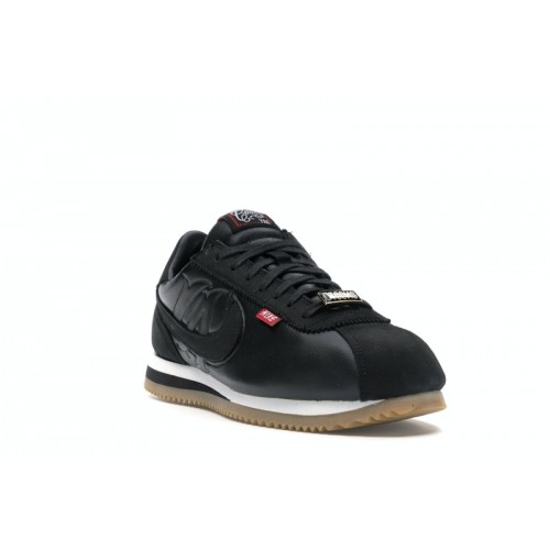 Кроссы Nike Cortez Mister Cartoon Black - мужская сетка размеров