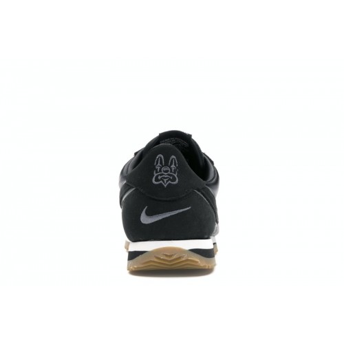 Кроссы Nike Cortez Mister Cartoon Black - мужская сетка размеров