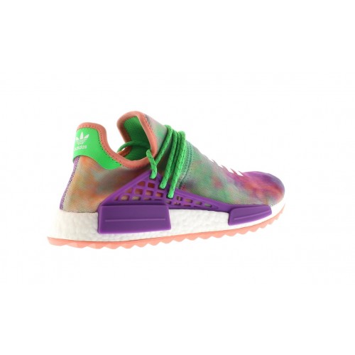 Кроссы adidas Human Race NMD Pharrell Holi Festival (Chalk Coral) - мужская сетка размеров