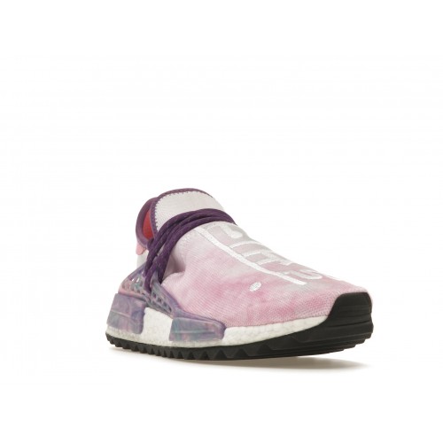 Кроссы adidas Human Race NMD Pharrell Holi Festival (Pink Glow) - мужская сетка размеров