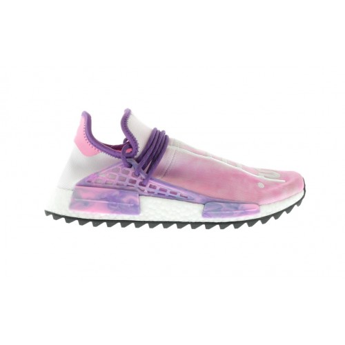 Кроссы adidas Human Race NMD Pharrell Holi Festival (Pink Glow) - мужская сетка размеров