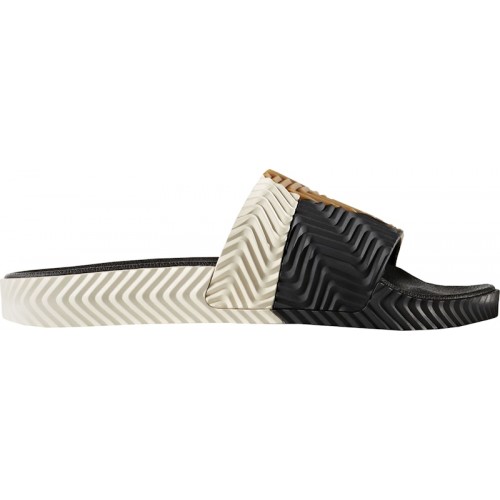 adidas adilette Alexander Wang Black White - мужская сетка размеров