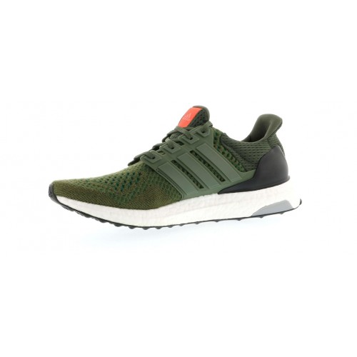 Кроссы adidas Ultra Boost 1.0 Base Green Olive - мужская сетка размеров