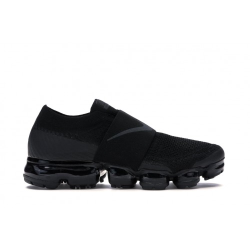 Кроссы Nike Air VaporMax Moc Triple Black - мужская сетка размеров