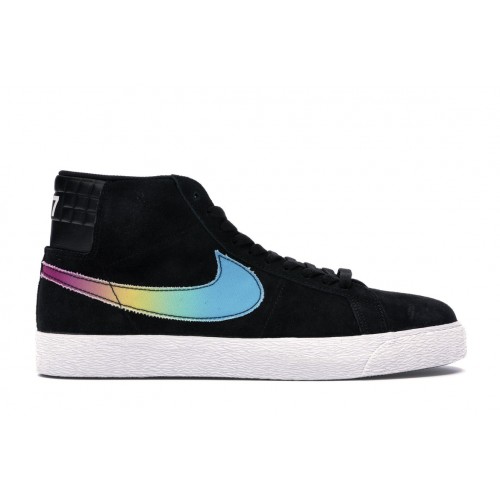 Мужские кроссовки Nike SB Blazer Zoom Mid Lance Mountain 70s Black