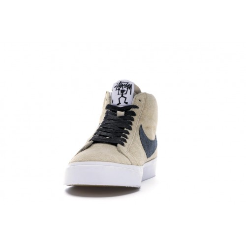 Кроссы Nike SB Zoom Blazer Mid Stussy - мужская сетка размеров