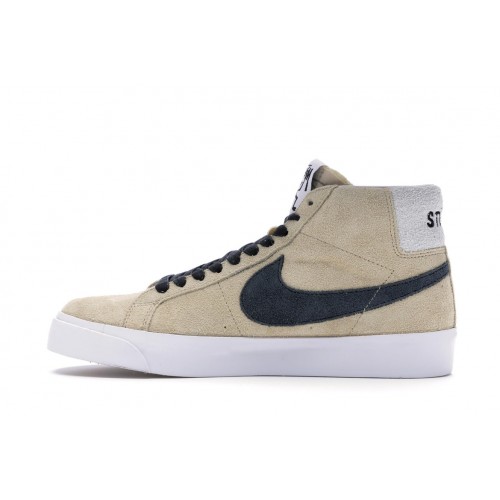 Кроссы Nike SB Zoom Blazer Mid Stussy - мужская сетка размеров