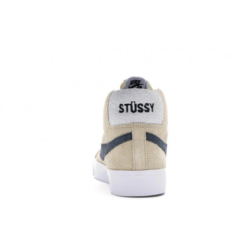 Кроссы Nike SB Zoom Blazer Mid Stussy - мужская сетка размеров