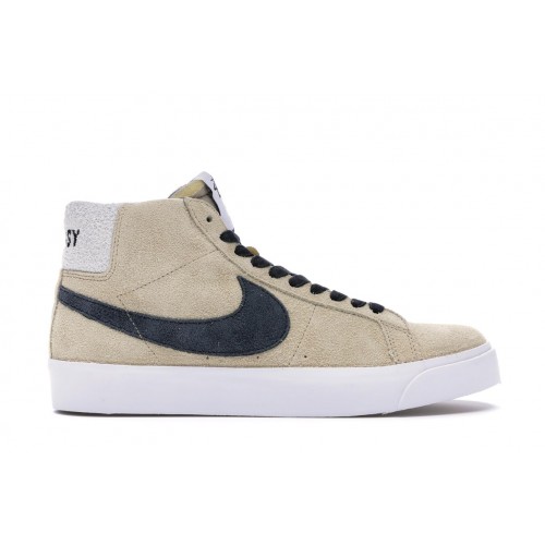 Кроссы Nike SB Zoom Blazer Mid Stussy - мужская сетка размеров