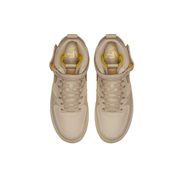 Nike Air Force 1 Mid Canvas Desert Sand Vivid Sulfur - мужская сетка размеров Nike Air Force 1 Mid Canvas Desert Sand Vivid Sulfur - мужская сетка размеров