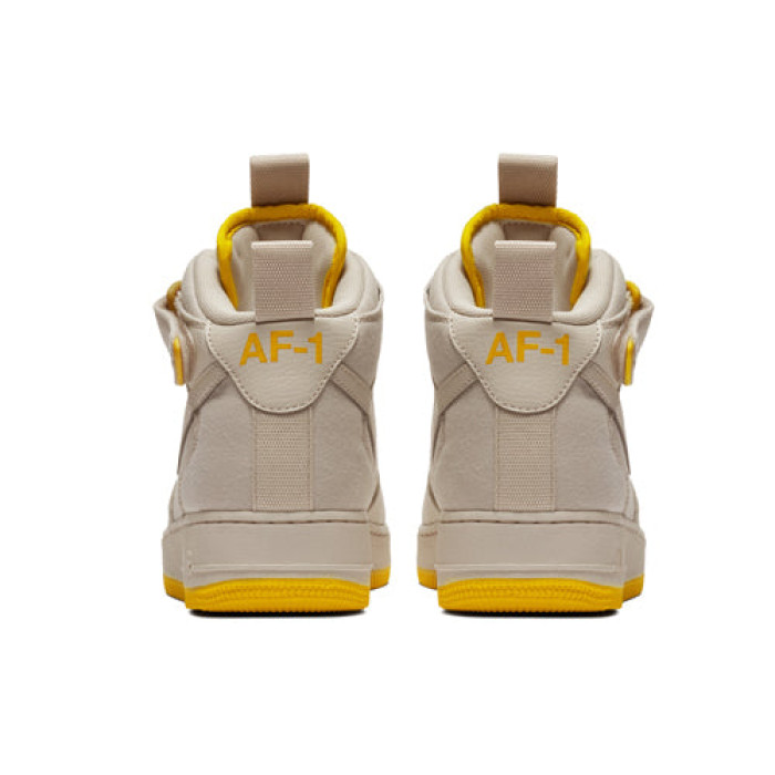 Nike Air Force 1 Mid Canvas Desert Sand Vivid Sulfur - мужская сетка размеров Nike Air Force 1 Mid Canvas Desert Sand Vivid Sulfur - мужская сетка размеров