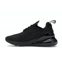 Женские Nike Air Max 270 Triple Black (W)