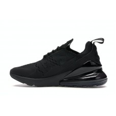 Женские Nike Air Max 270 Triple Black (W)
