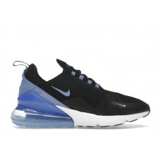 Женские Nike Air Max 270 Black Metallic Silver Royal Pulse (W)