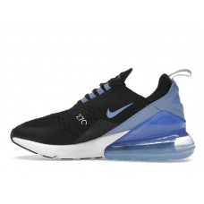 Женские Nike Air Max 270 Black Metallic Silver Royal Pulse (W)