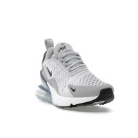 Женские Nike Air Max 270 Pure Platinum Light Smoke Grey Metallic Silver Black (W)
