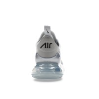 Женские Nike Air Max 270 Pure Platinum Light Smoke Grey Metallic Silver Black (W)