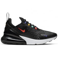 Женские кроссовки Nike Air Max 270 Black Multicolor (W)