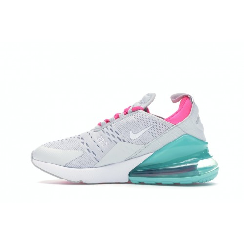 Кроссы Nike Air Max 270 South Beach (W) - женская сетка размеров